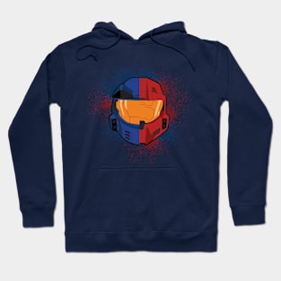 Red and Blue (alt) Hoodie